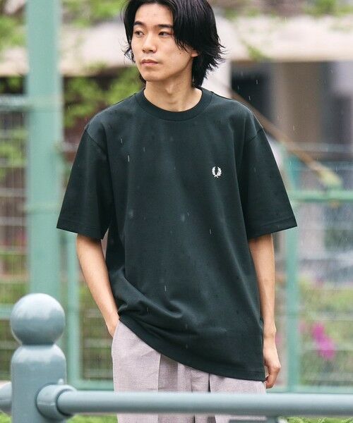 SHIPS / シップス Tシャツ | 【SHIPS別注】FRED PERRY: ワンポイントロゴ ピケ Tシャツ 26SS | 詳細19