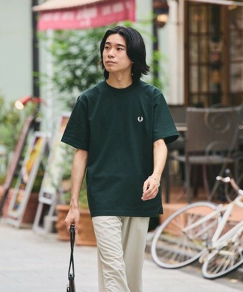 SHIPS / シップス Tシャツ | 【SHIPS別注】FRED PERRY: ワンポイントロゴ ピケ Tシャツ 26SS | 詳細20