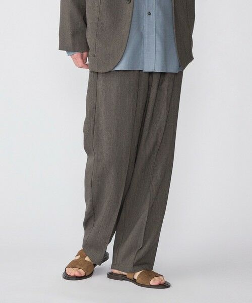 SHIPS / シップス その他パンツ | SHIPS: Comfy Line ワイド ピンタック イージーパンツ | 詳細7