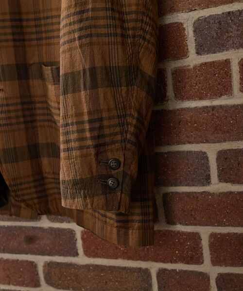 SHIPS / シップス テーラードジャケット | SHIPS: AUTHENTIC マドラスチェック ジャケット | 詳細2
