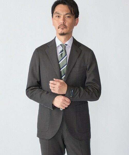 SHIPS / シップス ネクタイ | SHIPS: シルク バスケット レジメンタル ネクタイ | 詳細1