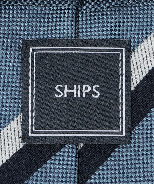 SHIPS / シップス ネクタイ | SHIPS: シルク バスケット レジメンタル ネクタイ | 詳細9