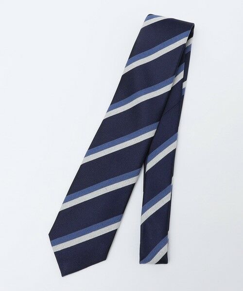 SHIPS / シップス ネクタイ | SHIPS: シルク バスケット レジメンタル ネクタイ | 詳細12