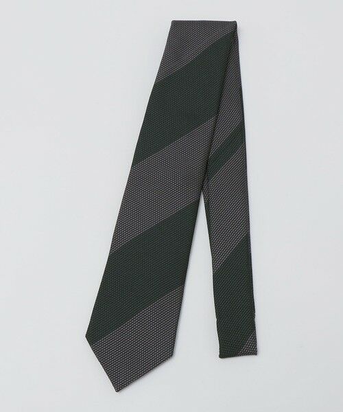 SHIPS / シップス ネクタイ | SHIPS: シルク ラージ バスケット ワイド ストライプ ネクタイ | 詳細3