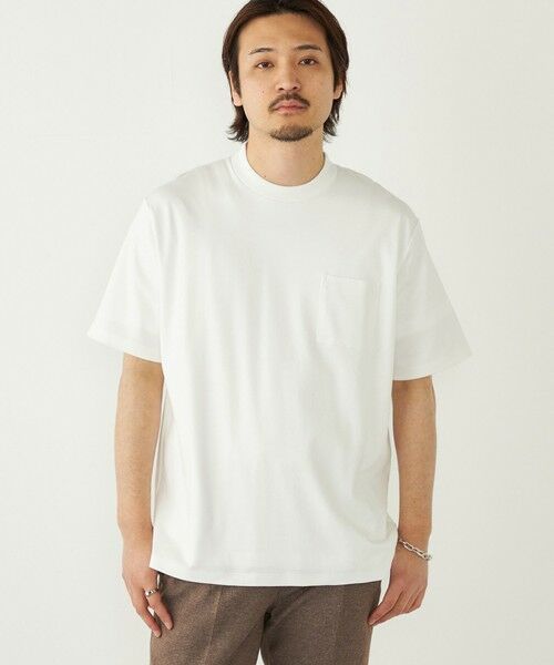 SHIPS / シップス Tシャツ | SHIPS Colors:〈抗菌防臭・接触冷感・紫外線軽減〉スムース ビズT◇ | 詳細10