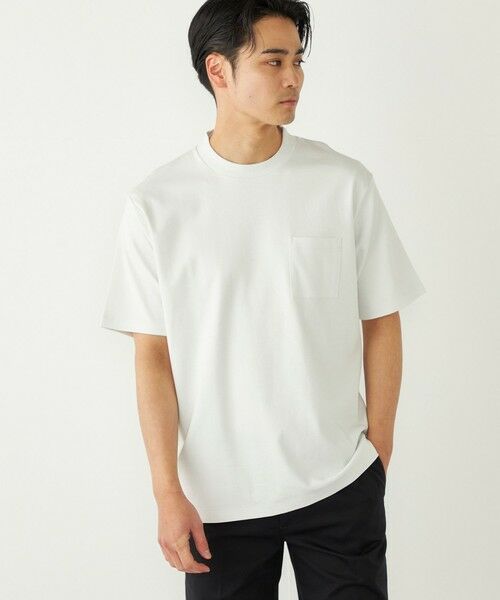 SHIPS / シップス Tシャツ | SHIPS Colors:〈抗菌防臭・接触冷感・紫外線軽減〉スムース ビズT◇ | 詳細22