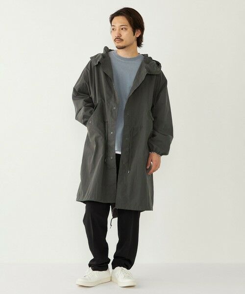 SHIPS / シップス ミリタリージャケット・コート | 【SHIPS Colors別注】Rain-Stuff:〈撥水・洗濯機可能〉フード コート◇ | 詳細14