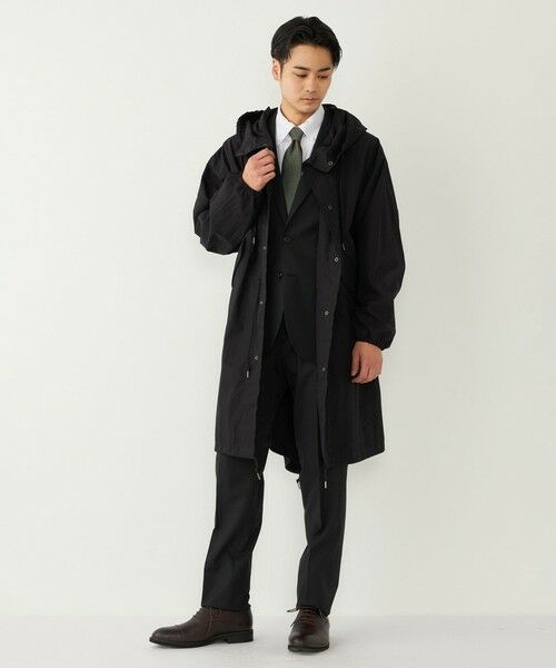 SHIPS / シップス ミリタリージャケット・コート | 【SHIPS Colors別注】Rain-Stuff:〈撥水・洗濯機可能〉フード コート◇ | 詳細22
