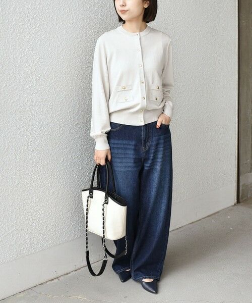 SHIPS / シップス トートバッグ | SHIPS Colors:キャンバス チェーン バッグ◇ | 詳細2