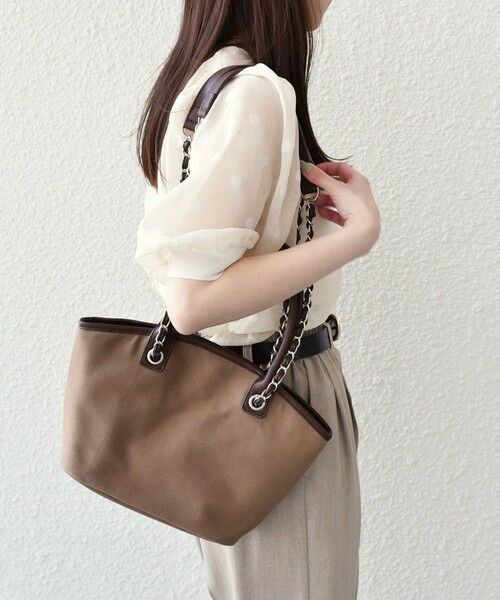 SHIPS / シップス トートバッグ | SHIPS Colors:キャンバス チェーン バッグ◇ | 詳細20