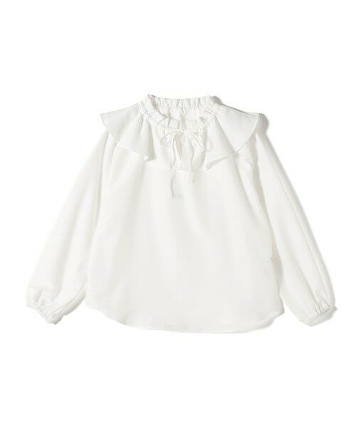 SHIPS / シップス シャツ・ブラウス | SHIPS Colors:〈洗濯機可能〉AIRTUM フリルカラー ブラウス | 詳細1