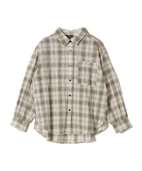 SHIPS / シップス シャツ・ブラウス | SHIPS Colors:〈手洗い可能〉シアー チェック シャツ◇ | 詳細1