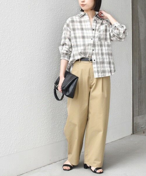 SHIPS / シップス シャツ・ブラウス | SHIPS Colors:〈手洗い可能〉シアー チェック シャツ◇ | 詳細3