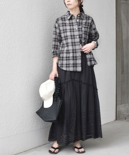 SHIPS / シップス シャツ・ブラウス | SHIPS Colors:〈手洗い可能〉シアー チェック シャツ◇ | 詳細9