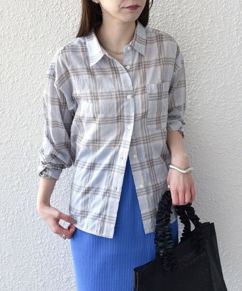 SHIPS / シップス シャツ・ブラウス | SHIPS Colors:〈手洗い可能〉シアー チェック シャツ◇ | 詳細26