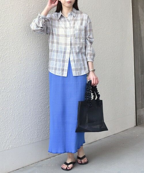 SHIPS / シップス シャツ・ブラウス | SHIPS Colors:〈手洗い可能〉シアー チェック シャツ◇ | 詳細28