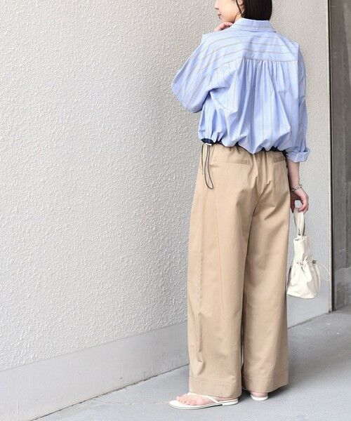 SHIPS / シップス シャツ・ブラウス | SHIPS Colors:〈洗濯機可能〉TC ストライプ シャツ ブルゾン2◇ | 詳細29