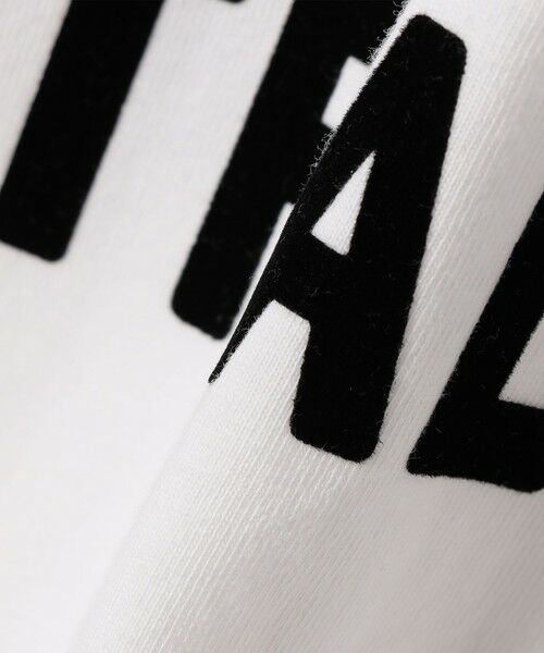 SHIPS / シップス カットソー（半袖以外） | SHIPS Colors:〈洗濯機可能〉26SS フロッキー ロゴ TEE（ロンT） | 詳細2