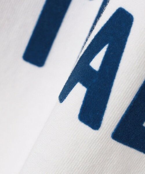 SHIPS / シップス カットソー（半袖以外） | SHIPS Colors:〈洗濯機可能〉26SS フロッキー ロゴ TEE（ロンT） | 詳細16