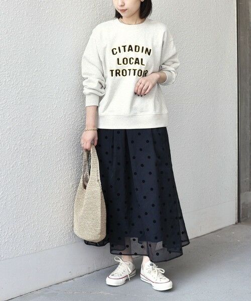 SHIPS / シップス スウェット | SHIPS Colors:〈洗濯機可能〉サガラ 刺繍 スウェット◇ | 詳細3