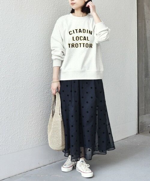 SHIPS / シップス スウェット | SHIPS Colors:〈洗濯機可能〉サガラ 刺繍 スウェット◇ | 詳細6