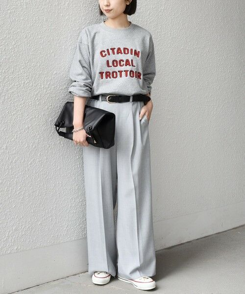 SHIPS / シップス スウェット | SHIPS Colors:〈洗濯機可能〉サガラ 刺繍 スウェット◇ | 詳細13