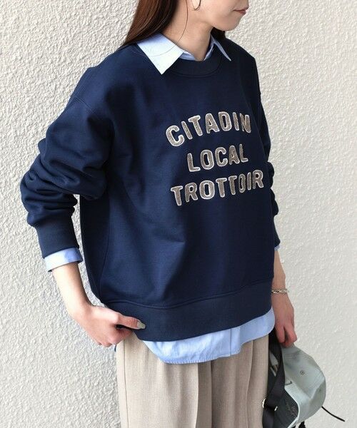 SHIPS / シップス スウェット | SHIPS Colors:〈洗濯機可能〉サガラ 刺繍 スウェット◇ | 詳細23