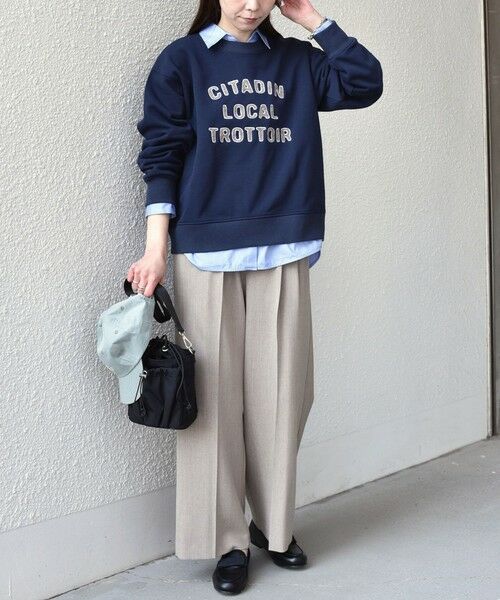 SHIPS / シップス スウェット | SHIPS Colors:〈洗濯機可能〉サガラ 刺繍 スウェット◇ | 詳細26