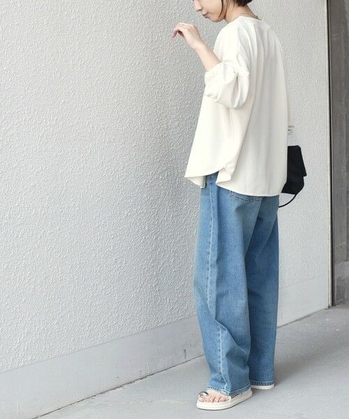 SHIPS / シップス カーディガン・ボレロ | SHIPS Colors:〈手洗い可能〉カット ジョーゼット Vネック カーディガン（セットアップ対応可能） | 詳細6