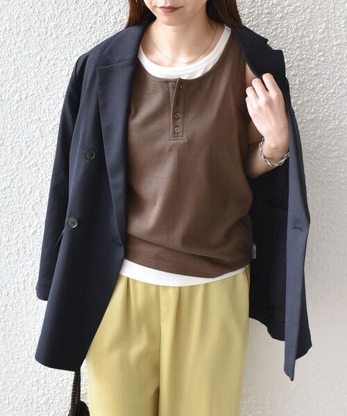 SHIPS / シップス タンクトップ | SHIPS Colors:〈手洗い可能〉レイヤード タンクトップ セット◇ | 詳細13