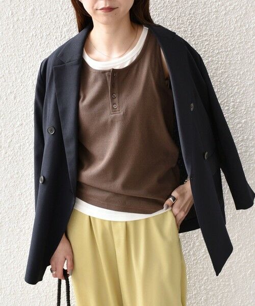 SHIPS / シップス タンクトップ | SHIPS Colors:〈手洗い可能〉レイヤード タンクトップ セット◇ | 詳細14