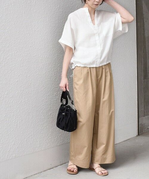 SHIPS / シップス チノ・ワークパンツ | SHIPS Colors:〈手洗い可能〉TC チノ イージー パンツ | 詳細12