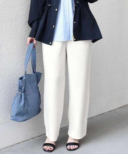 SHIPS / シップス その他パンツ | SHIPS Colors:〈手洗い可能〉カット ジョーゼット イージーパンツ（セットアップ対応可能） | 詳細9