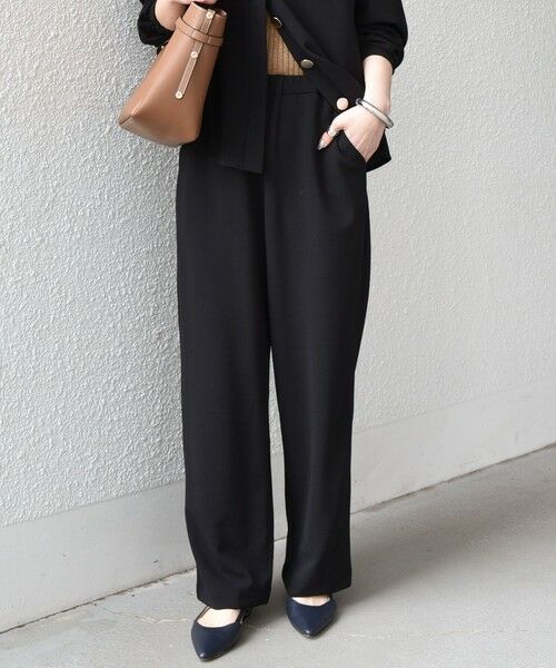 SHIPS / シップス その他パンツ | SHIPS Colors:〈手洗い可能〉カット ジョーゼット イージーパンツ（セットアップ対応可能） | 詳細14