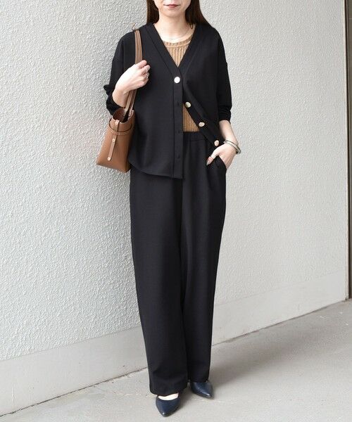 SHIPS / シップス その他パンツ | SHIPS Colors:〈手洗い可能〉カット ジョーゼット イージーパンツ（セットアップ対応可能） | 詳細15