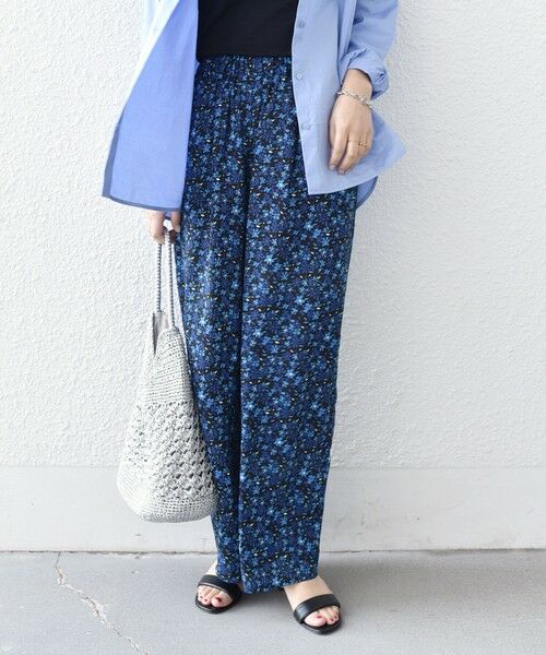 SHIPS / シップス その他パンツ | SHIPS Colors:〈手洗い可能〉MULHOUSE フラワー プリント パンツ◇ | 詳細22