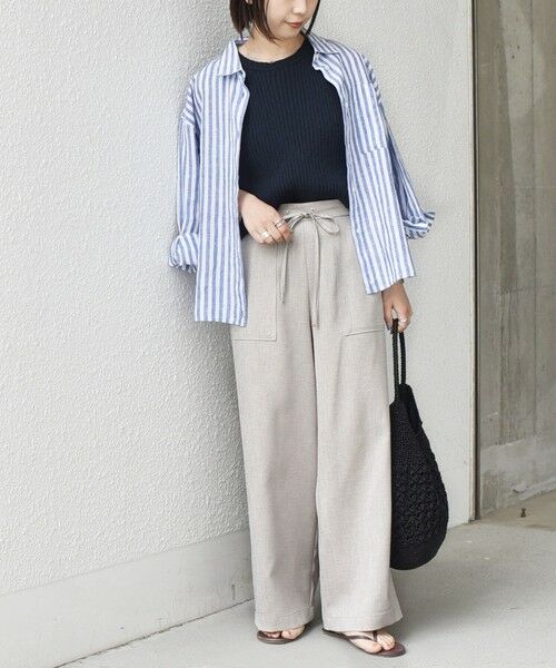 SHIPS / シップス その他パンツ | SHIPS Colors:〈洗濯機可能〉デラオックス ベイカー イージーパンツ2（セットアップ対応可能）◇ | 詳細10