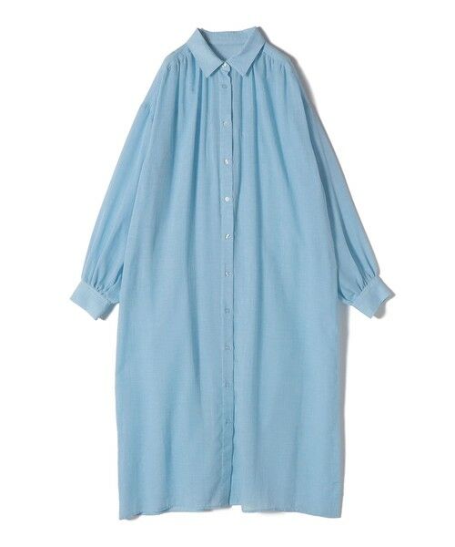 SHIPS / シップス ロング・マキシ丈ワンピース | SHIPS Colors:〈手洗い可能〉ボイル シャンブレー シャツ ワンピース◇ | 詳細25