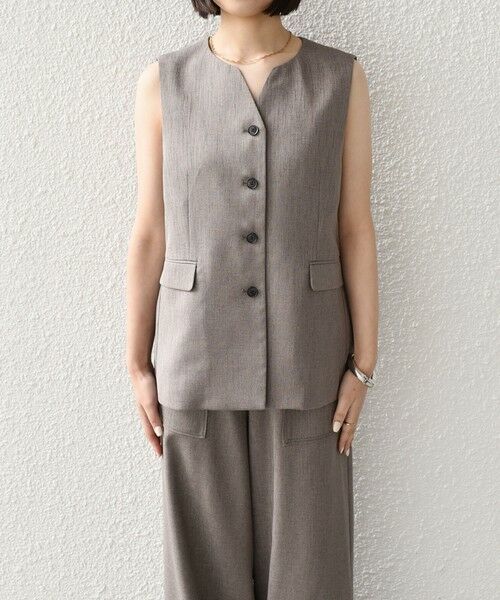 SHIPS / シップス ベスト | SHIPS Colors:〈洗濯機可能〉デラオックス スキッパー ジレ（セットアップ対応可能）◇ | 詳細11