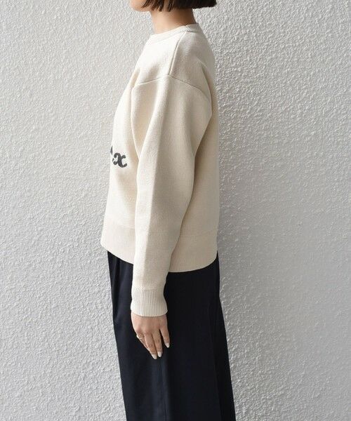 SHIPS / シップス ニット・セーター | SHIPS Colors:〈手洗い可能〉サガラ ロゴ ニット | 詳細4