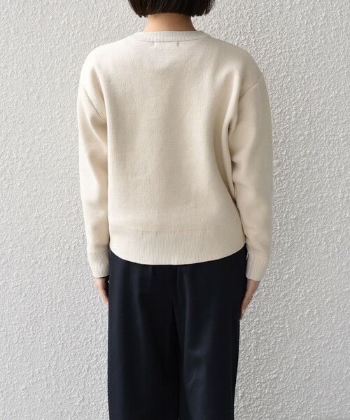 SHIPS / シップス ニット・セーター | SHIPS Colors:〈手洗い可能〉サガラ ロゴ ニット | 詳細5