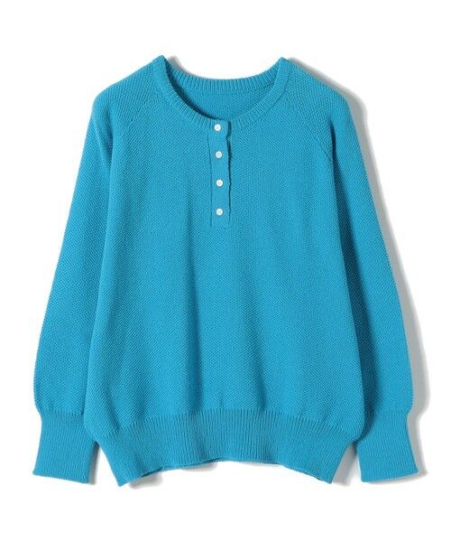 SHIPS / シップス ニット・セーター | SHIPS Colors:〈手洗い可能〉ペーパー ライク ヘンリーネック 2WAY ニット◆ | 詳細22
