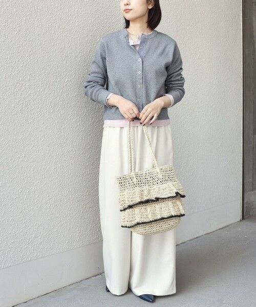 SHIPS / シップス カーディガン・ボレロ | SHIPS Colors:〈手洗い可能〉スウェットライク リングドット カーディガン | 詳細11