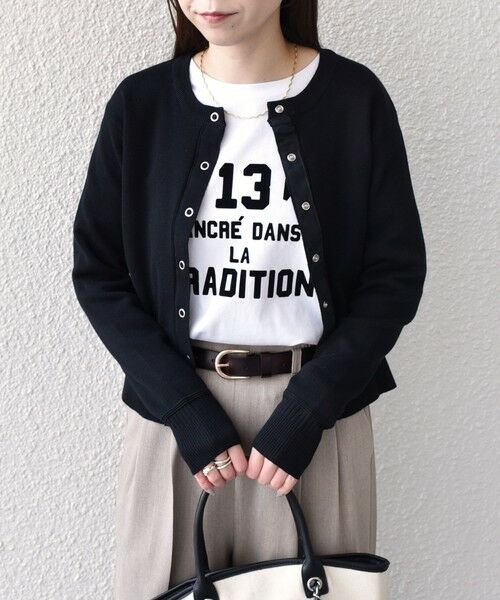 SHIPS / シップス カーディガン・ボレロ | SHIPS Colors:〈手洗い可能〉スウェットライク リングドット カーディガン | 詳細16