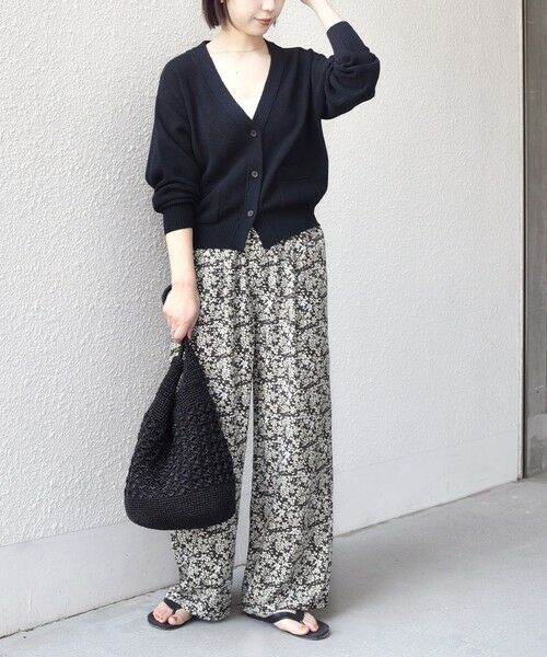 SHIPS / シップス カーディガン・ボレロ | SHIPS Colors:〈手洗い可能〉ペーパー ライク フリンジ ポケット カーディガン◆ | 詳細4