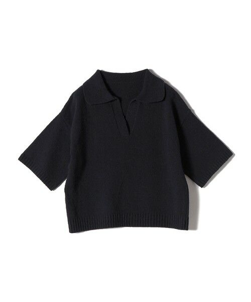 SHIPS / シップス ニット・セーター | SHIPS Colors:〈手洗い可能〉パイル スキッパー 5分袖 ニット◇ | 詳細12