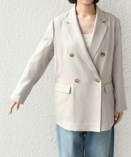 SHIPS / シップス テーラードジャケット | SHIPS Colors:〈手洗い可能〉デラオックス ダブルボタン ジャケット2（セットアップ対応可能）◇ | 詳細12