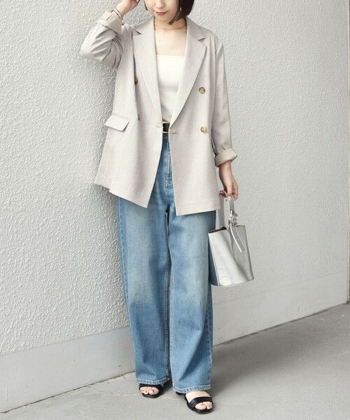 SHIPS / シップス テーラードジャケット | SHIPS Colors:〈手洗い可能〉デラオックス ダブルボタン ジャケット2（セットアップ対応可能）◇ | 詳細13