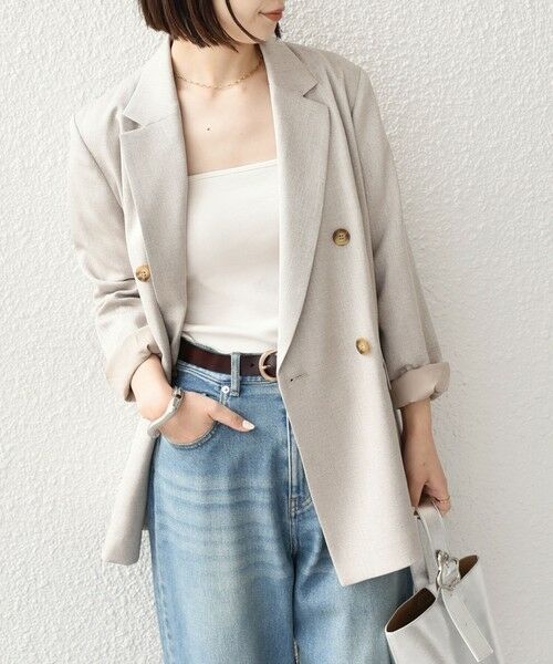 SHIPS / シップス テーラードジャケット | SHIPS Colors:〈手洗い可能〉デラオックス ダブルボタン ジャケット2（セットアップ対応可能）◇ | 詳細17