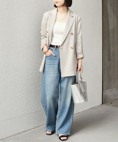 SHIPS / シップス テーラードジャケット | SHIPS Colors:〈手洗い可能〉デラオックス ダブルボタン ジャケット2（セットアップ対応可能）◇ | 詳細18